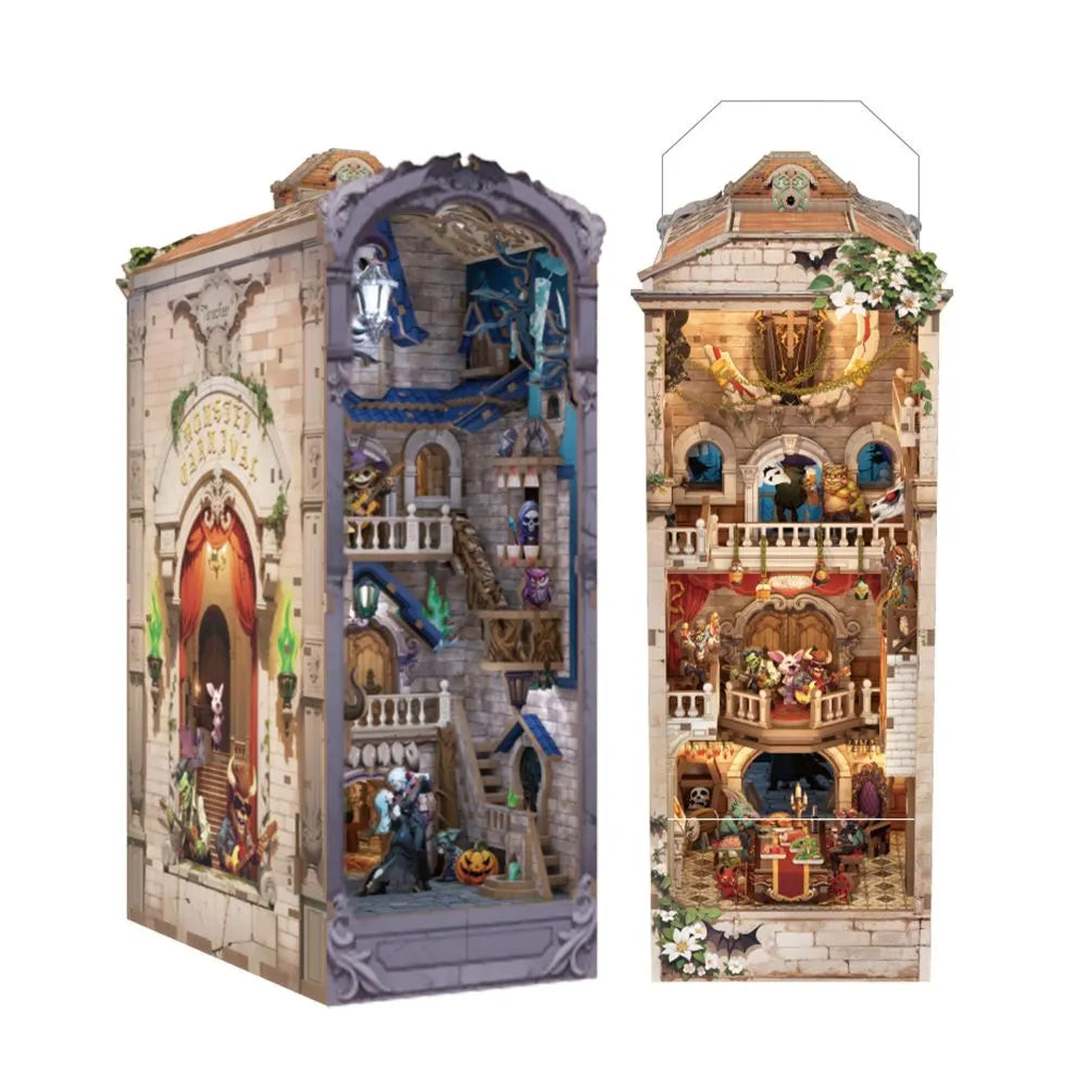 Book Nook - Monster Carnival (Wood)