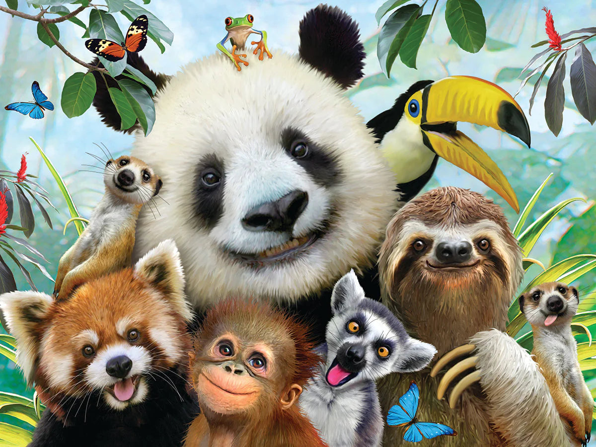 Zoo Selfie, Howard Robinson (puzzle 3D) (500pcs)