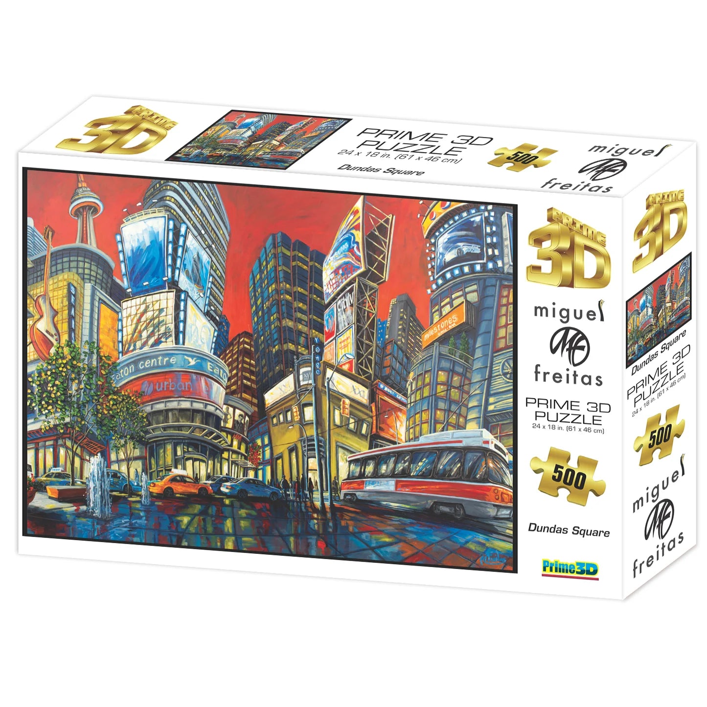 Dundas Square, Miguel Freitas (3D Puzzle) (500pcs)