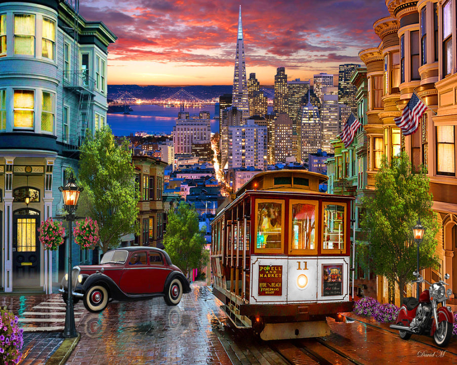 PFG San Francisco Trolley (utilisation / utilisée - puzzles pour de bon)