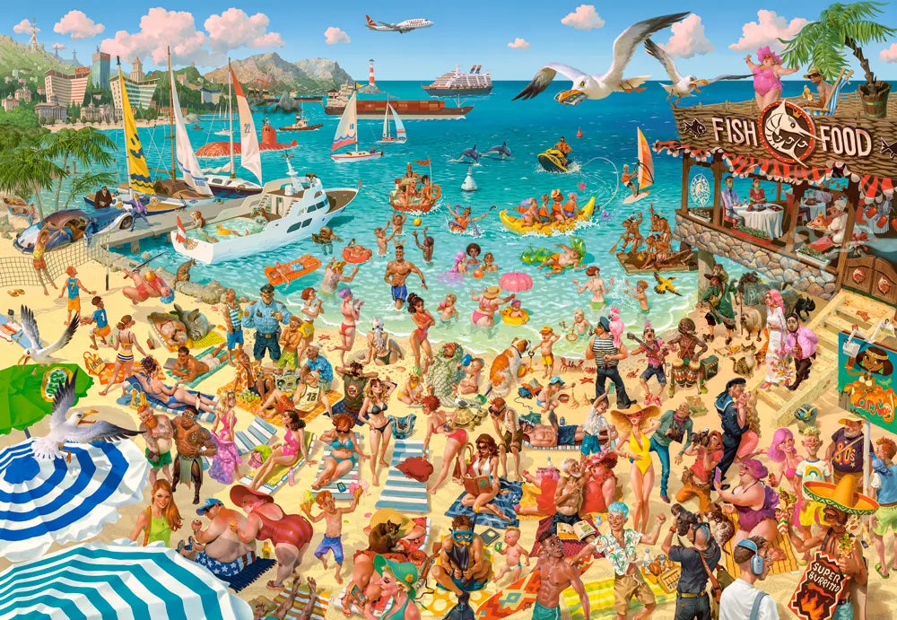 Collection d'art - Fun by the Sea (1000pcs)