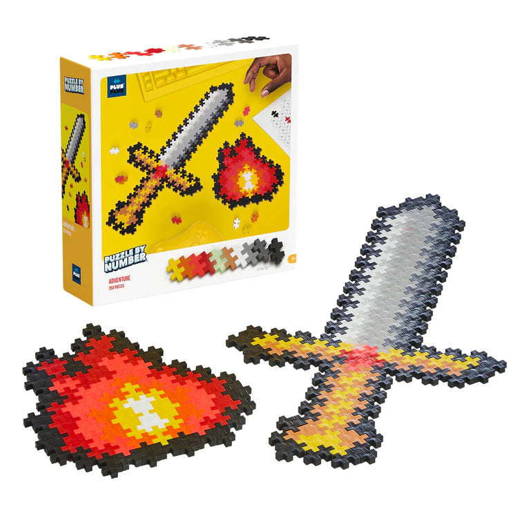 Puzzle par numéros - Aventure (250 pièces) 