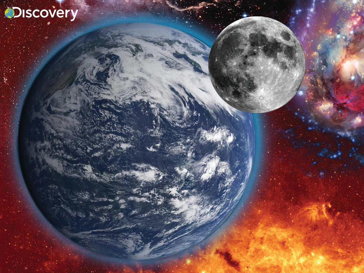 Discovery - Earth & Moon (3D Puzzle) (100pcs)