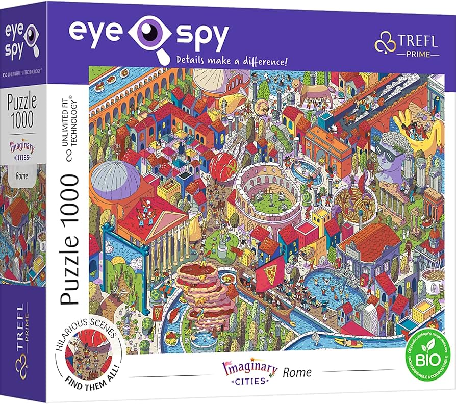 Imaginary Cities - Rome - Eye Spy (1000pcs)