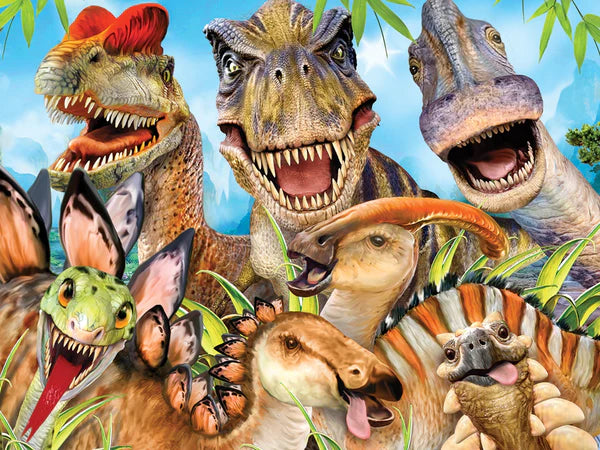 Dinosaur Selfie, Howard Robinson (3D Puzzle) (100pcs)