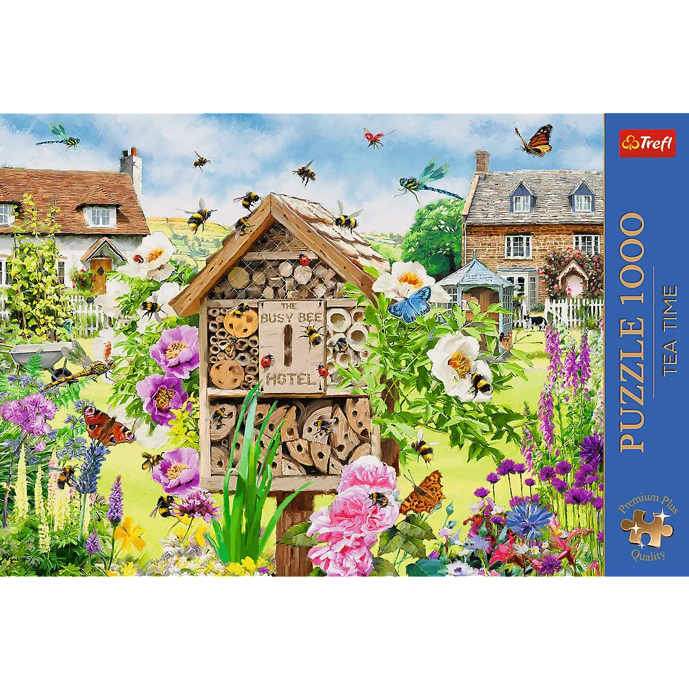 Temps de thé - une maison pour les abeilles (1000 pc)