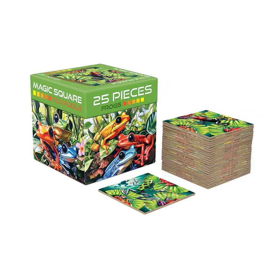 Magic Square Puzzle - FROGS (25 tiles)