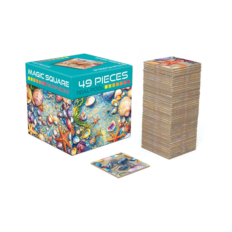 Magic Square Puzzle - Tidal Pool (49 tiles)