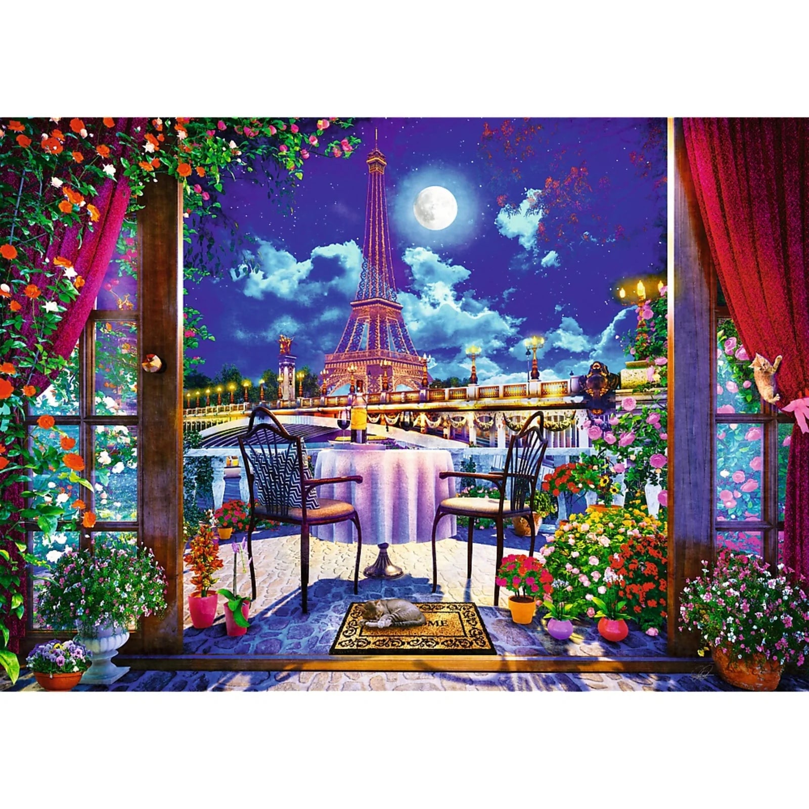 Temps de thé - clair de lune parisien (1000pcs)