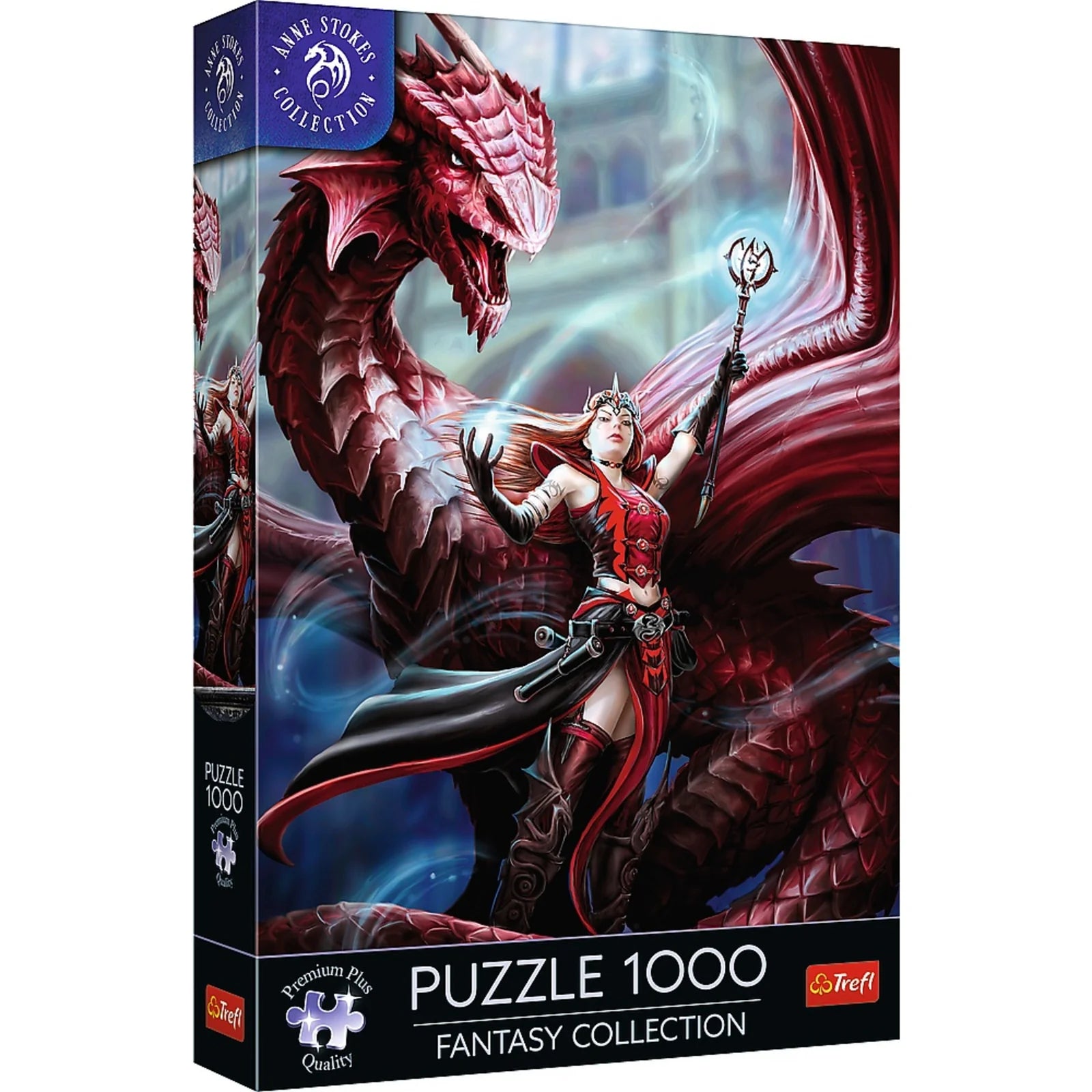 Fantasy Collection - Scarlet Mage, Anne Stokes (1000pcs)
