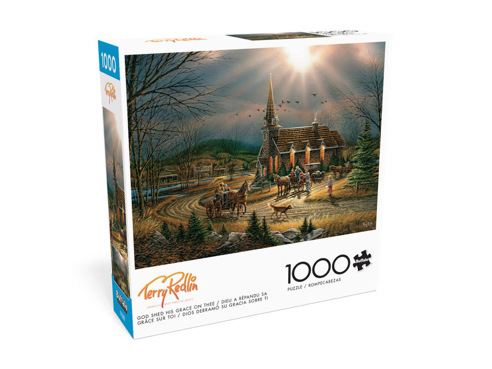 Dieu a perdu sa grâce sur toi, Terry Redlin (1000pcs)