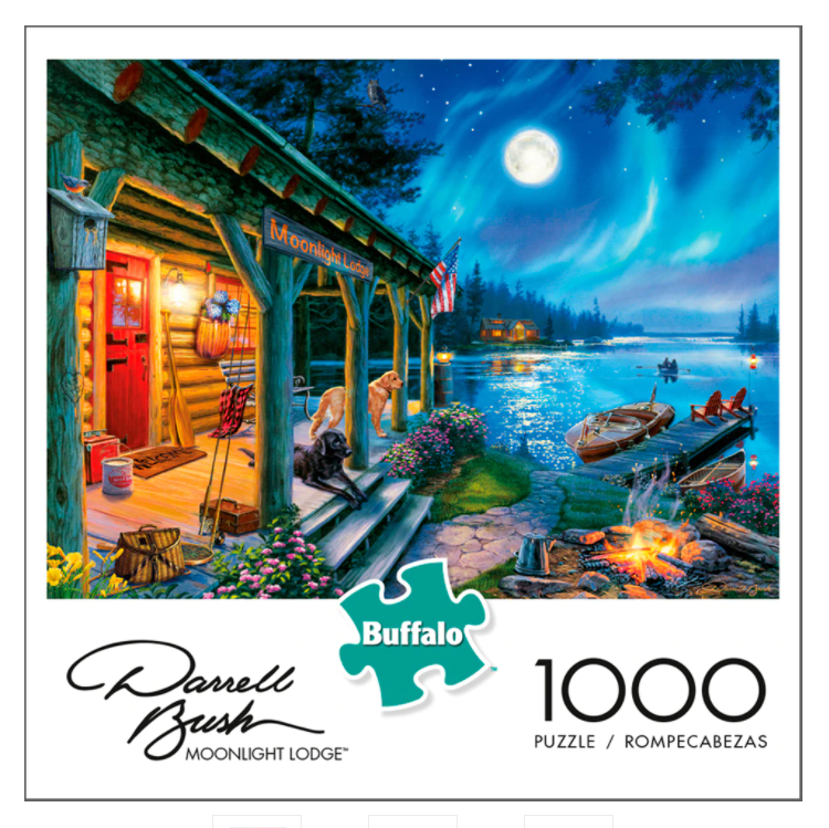 PFG Moonlight Lodge, Darrell Bush (utilisation / utilisée - puzzles pour de bon)