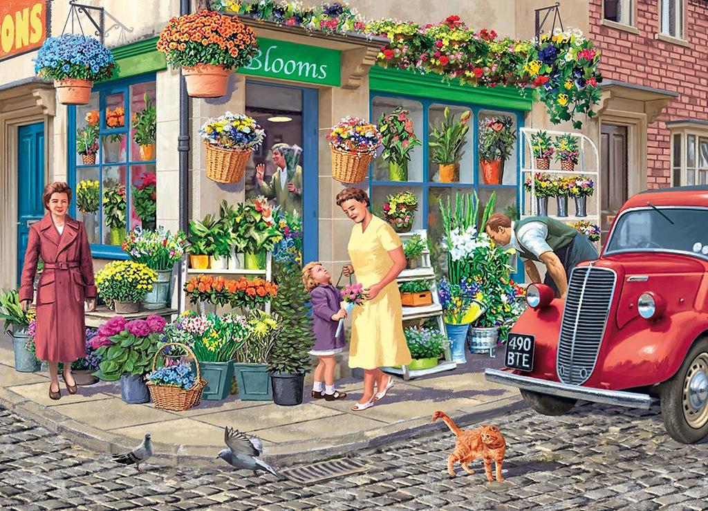 PFG le fleuriste, Victor McLindon (1000pcs) (utilisation / utilisée - puzzles pour de bon)