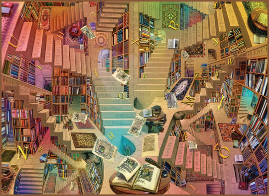 Bibliothèque, Gary Walton (1000pcs)