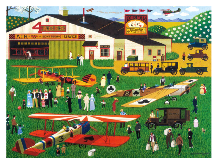 DMG Four Aces Flying School, Charles Wysocki (boîte endommagée)