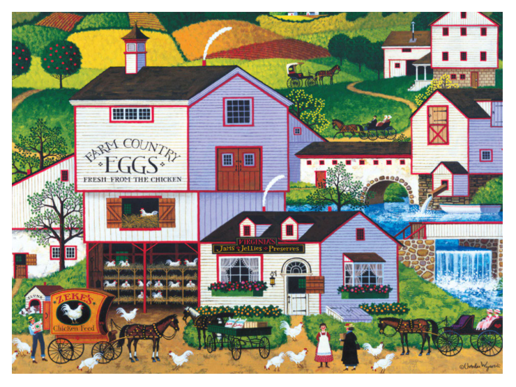 DMG Virginias Nest, Charles Wysocki (1000pcs) (boîte très endommagée)