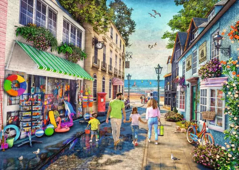 Ravensburger No. 3 Down the Lane - Seaview Lane, Dominic Davison (1000pcs)