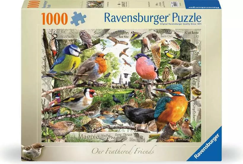 DMG Ravensburger Our Feathered Friends (1000pcs) (DAMAGED BOX)