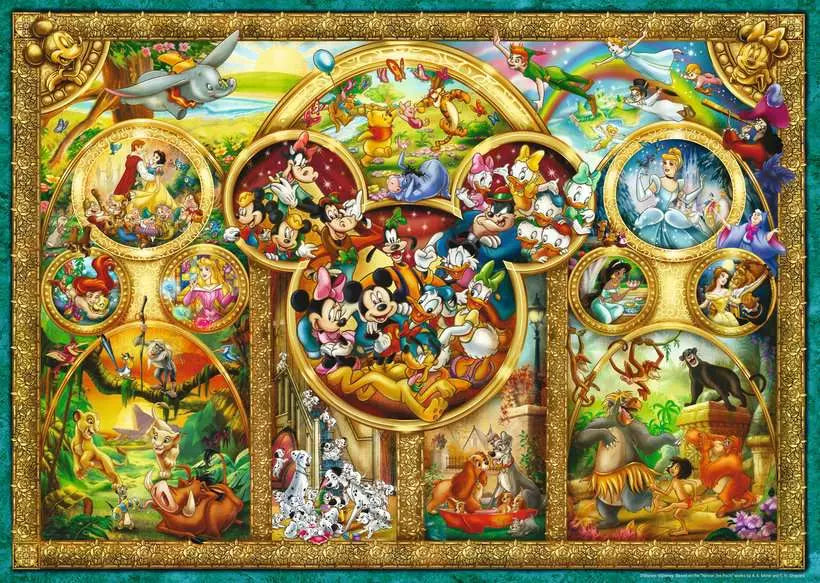 Ravensburger The Best Disney Themes (1000pcs)