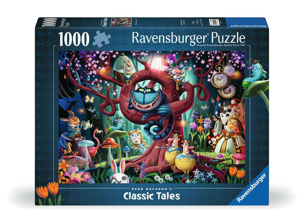 Ravensburger Classic Tales - Most Everyone Is Mad, Dean MacAdam (1000pcs)