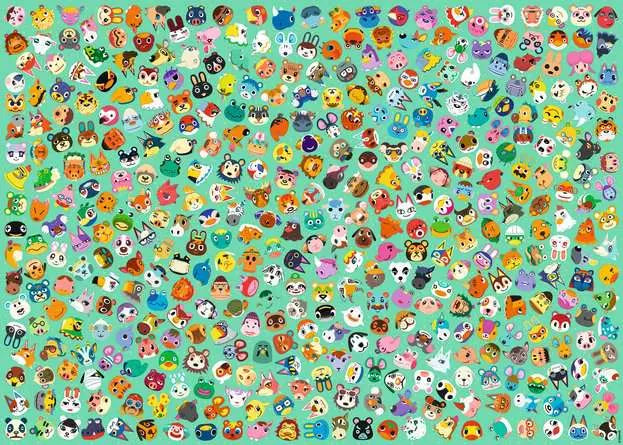 Défi Ravensburger - Animal Crossing (1000 pièces)