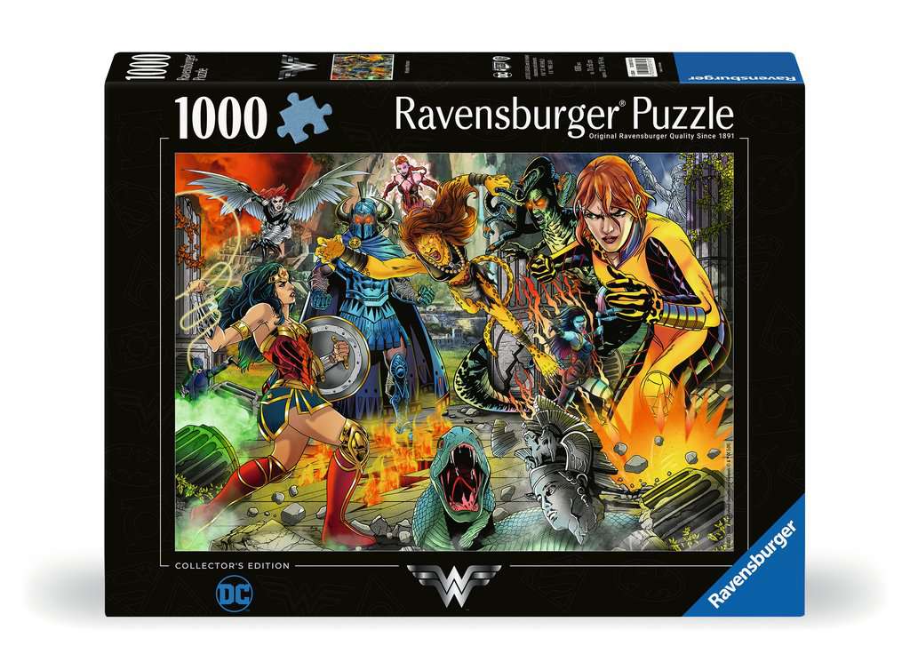 PFG Ravensburger Wonder Woman - Collector's Edition (1000pcs) (Usage/Used - PUZZLES FOR GOOD)