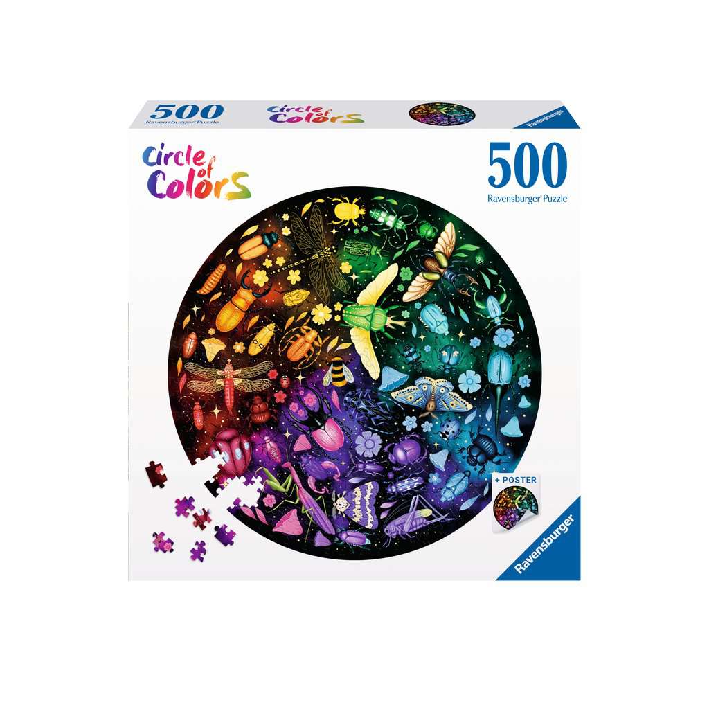 Ravensburger Circle of Colors - Insects (500pcs)