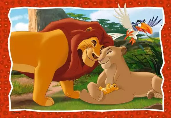 Ravensburger le roi Lion - Cercle de vie (2 x 24 pcs)