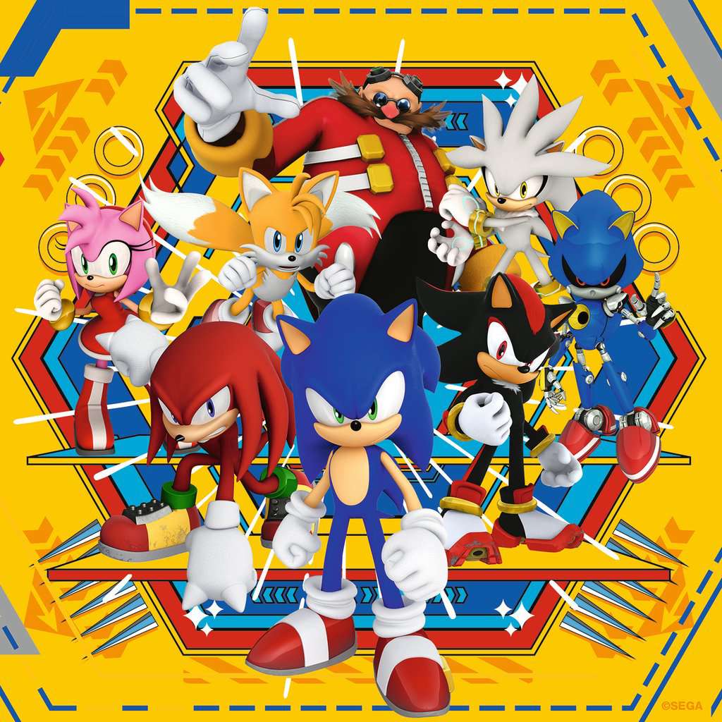 Ravensburger Sonic the Hedgehog (3 x 49 pcs)
