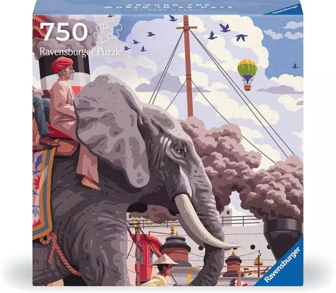 Ravensburger Art & Soul - Around the World in 80 Days (750pcs)
