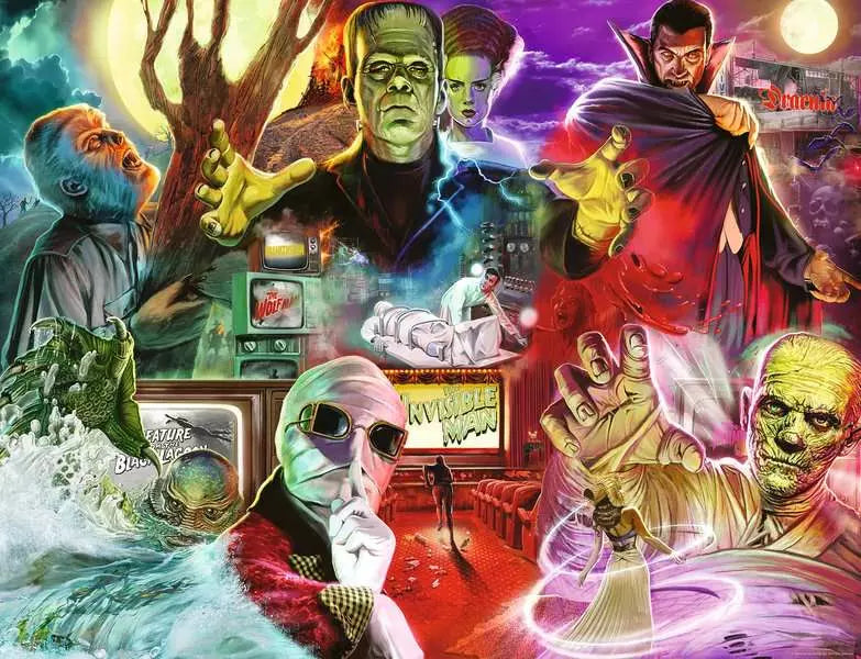 Ravensburger Universal Monsters (2000pcs)