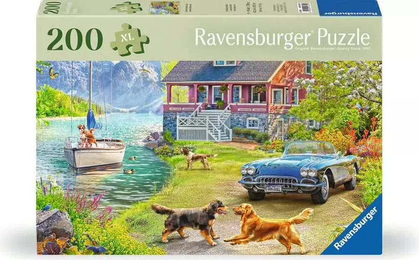DMG Ravensburger Summer Lake House, Angelo Bonito (200 XL pcs) (DAMAGED BOX)