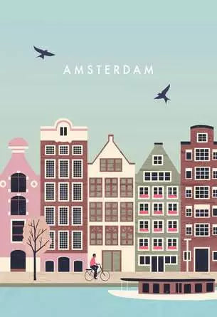 Ravensburger Puzzle Moment - Amsterdam (99pcs)