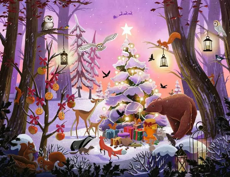 DMG Ravensburger A Woodland Christmas (2000pcs) (DAMAGED BOX)
