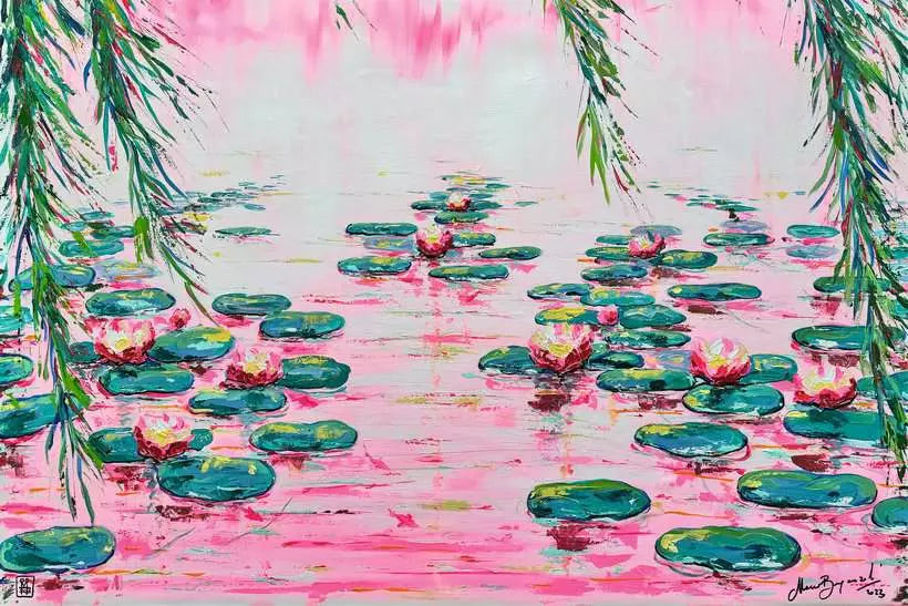 Ravensburger Pink Water Lillies (4000pcs)