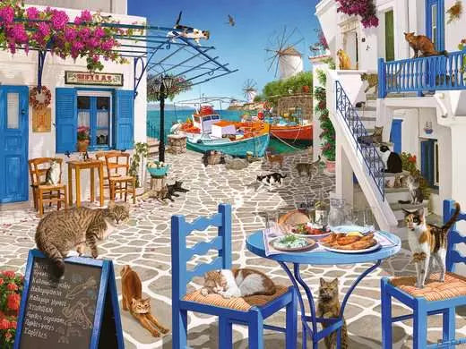 Ravensburger Cats of Mykonos (1500pcs)