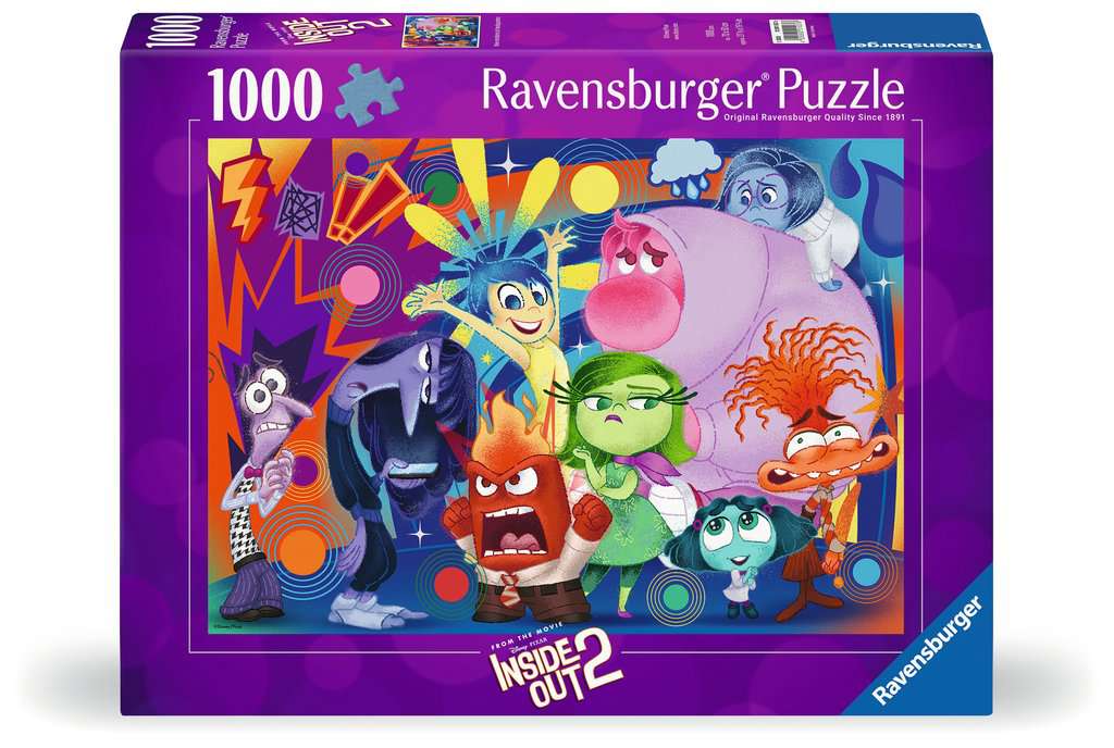 Ravensburger Disney Pixar - Inside Out 2 - New Emotions at Headquarters (1000pcs)