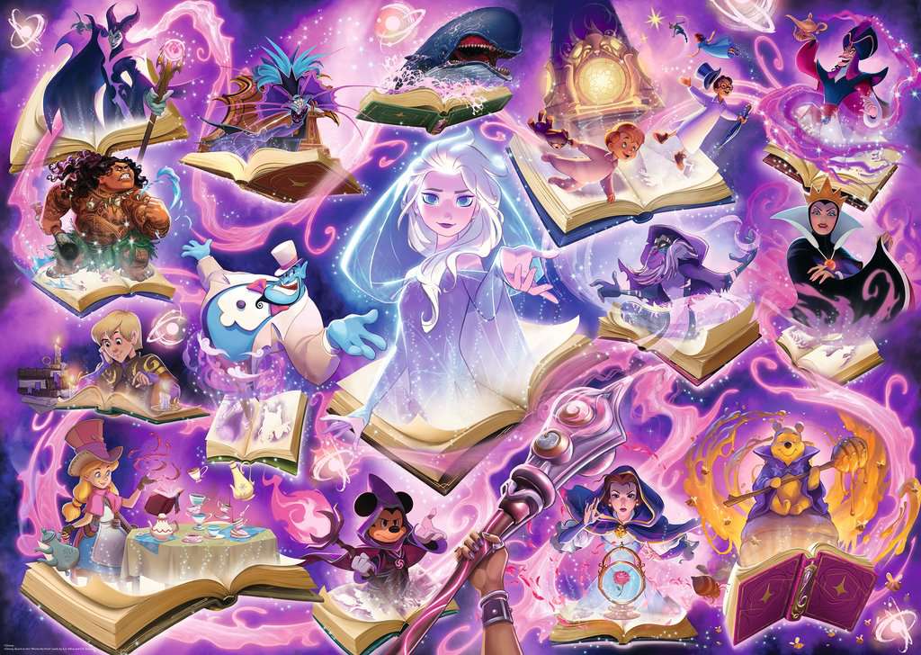 Ravensburger Disney Lorcana - Glimmers of the Realm: Amethyst (1000pcs)