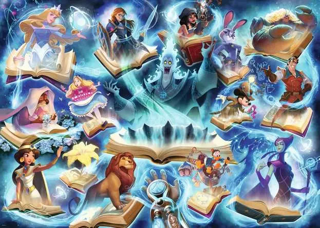 Ravensburger Disney Lorcana - Glimmers of the Realm: Sapphire (1000pcs)