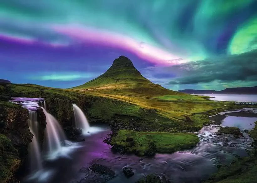 Ravensburger Power of Nature - Aurora Over Kirkjufell (1000pcs)