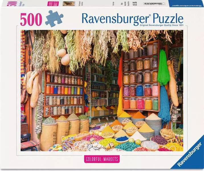 Ravensburger Colorful Markets - Colorful Spices, Morocco (500pcs)