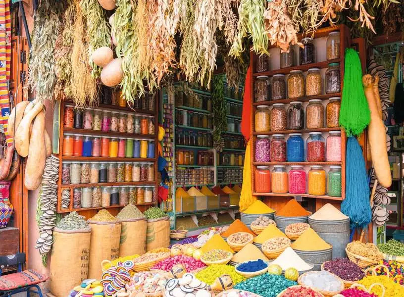 Ravensburger Colorful Markets - Colorful Spices, Morocco (500pcs)