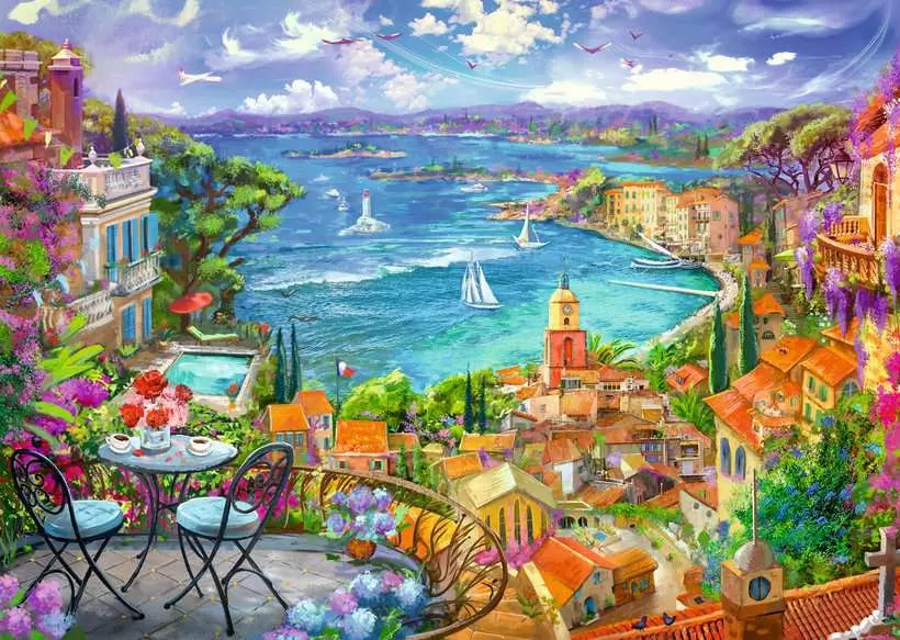 Ravensburger St Tropez (1000pcs)