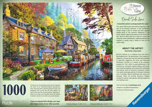 Ravensburger No. 6 Down the Lane - Canal Side Lane, Dominic Davison (1000pcs)