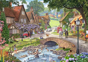 Ravensburger Leisure Days No. 13 - Lazy Days by the Stream (1000pcs)