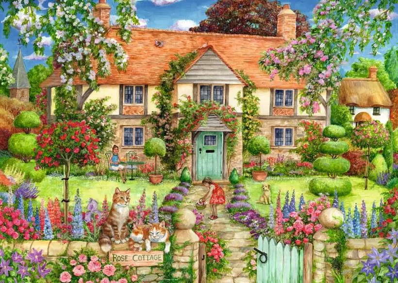 Ravensburger Rose Cottage (1000pcs)