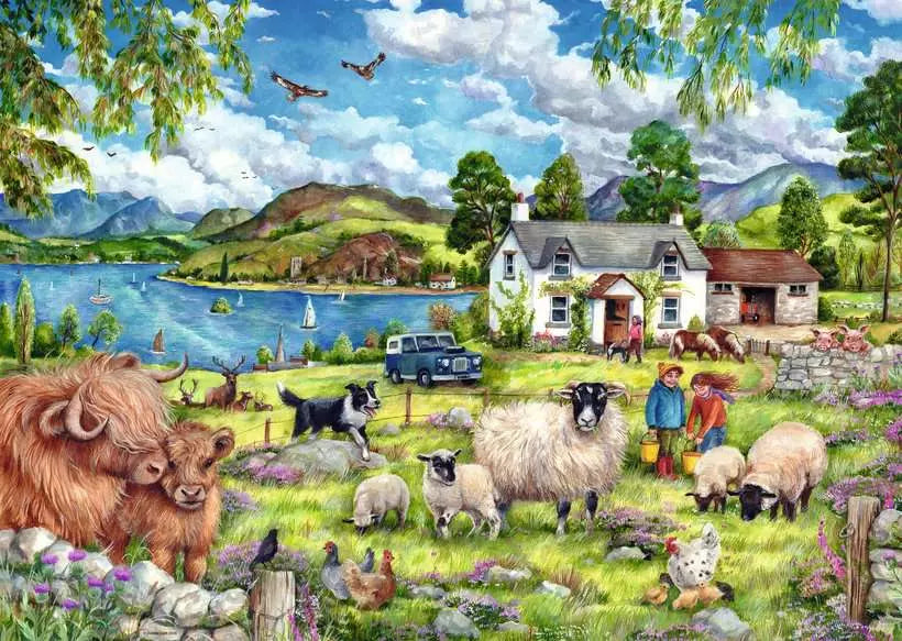 Ravensburger Country Farm, Debbie Cook (1000pcs)