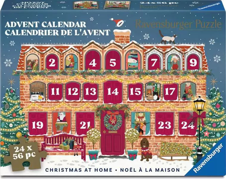 Ravensburger Christmas at Home - Advent Calendar (24x54pcs)