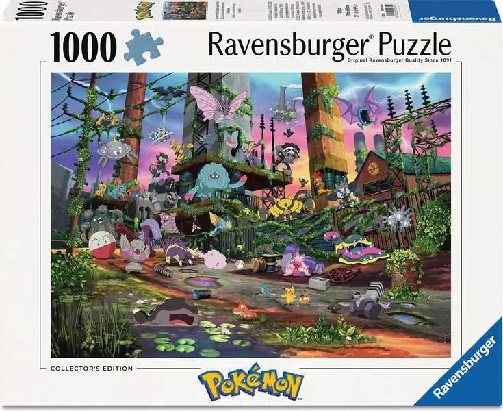 Ravensburger Pokemon - Jolteon and Reclaimd Power Plant (1000pcs)