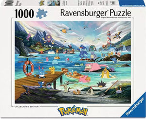 DMG Ravensburger Pokemon - Vaporeon and Temperate Marine (1000pcs) (DAMAGED BOX)